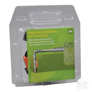 Fűtőkábel termosztáttal 4m