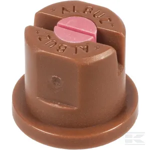 Lapossugarú  fúvóka ADE 110° barna kerámia