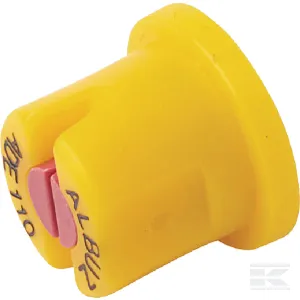 Lapossugarú  fúvóka ADE 110° sárga kerámia