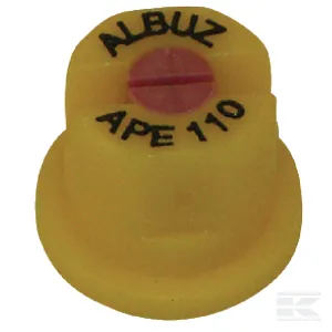 Lapos sugarú fúvóka APE 110° sárga kerámia