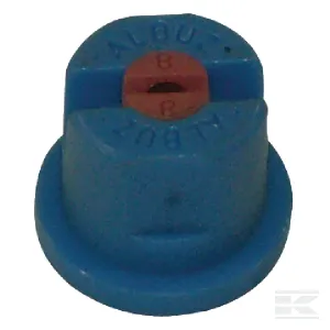 Lapossugarú fúvóka APE 80° kék kerámia