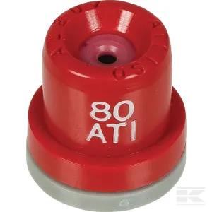 Üreges kúpos fúvóka ATI 80° piros