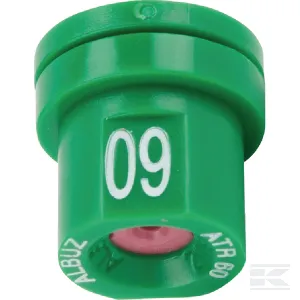 Kúpos fúvóka ATR 60° zöld