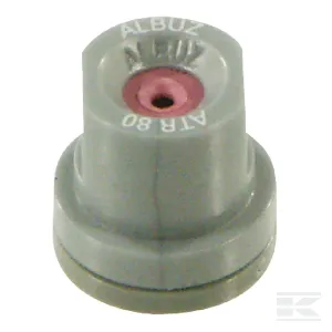 Lapossugarú fúvóka AXI 80° szürke kerámia