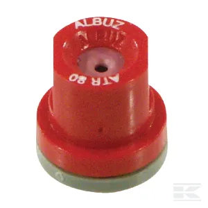 Kúpos fúvóka ATR 80° piros kerámia