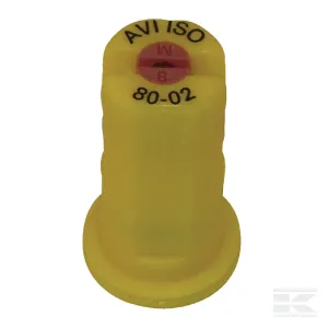 Szórófej AVI 80°, sárga, kerámia