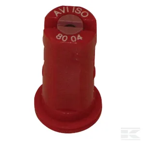Szórófej AVI 80°, piros, kerámia
