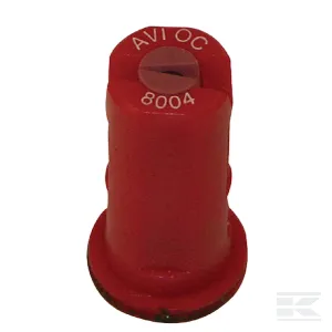 Injektorfúvóka AVI OC 80° piros kerámia