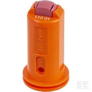 Injektorfúvóka AVI TWIN 110° narancsszínű kerámia