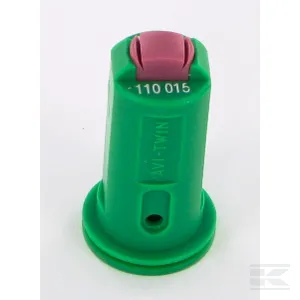 Injektorfúvóka AVI TWIN 110° zöld kerámia