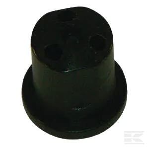 Lapos sugarú fúvóka EXA 3 lyukú fekete