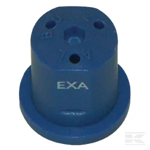Lapos sugarú fúvóka EXA 3 lyukú kék