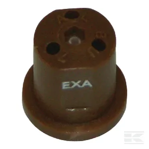Lapos sugarú fúvóka EXA 3 lyukú barna