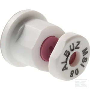 Lapossugaras permetezőfúvóka MSI 08, fehér