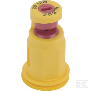 Fúvóka, MVI 140° 02, sárga, kerámia, Albuz