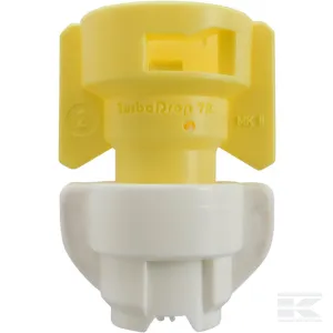 Légbeszívásos fúvóka, TDVR 02, sárga, műanyag, Agrotop