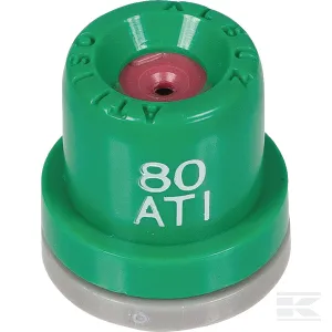Üreges kúpos fúvóka ATI 80° zöld