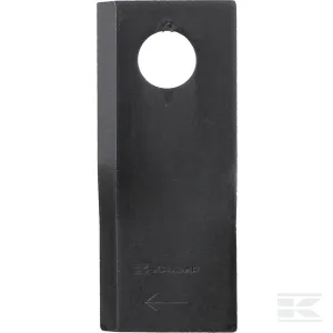 Kaszapenge jobb 112x48x4 mm, Ø19 mm-es furat