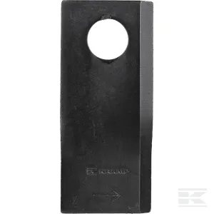 Kaszapenge bal 112x49x4 mm, Ø21 mm-es furat,
