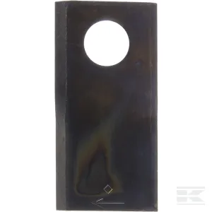 Kaszapenge jobb 100x48x4 mm, Ø21 mm-es furat,