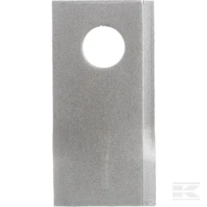 Kaszapenge jobb 96x48x3 mm, Ø19 mm-es furat,