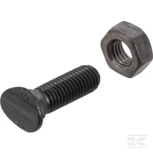 Ekecsavar anyával M10x35