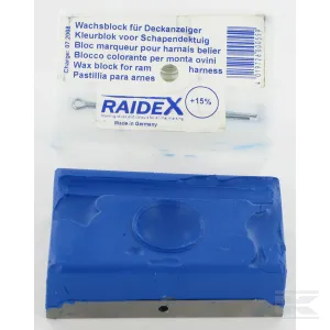 Vaxoló tömb Raidex fém kék