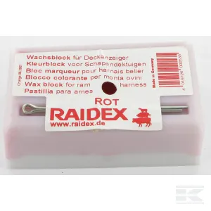 Jelölőkréta - Raidex piros